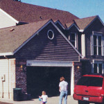 Photo of garage before remodeling began